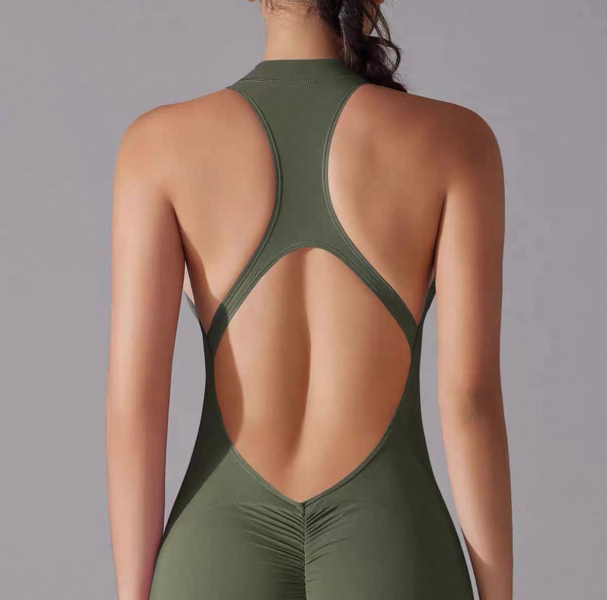 Back-off jumpsuit