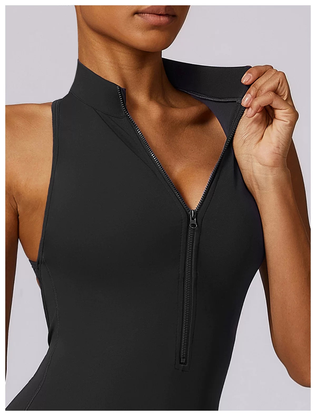 Back-off jumpsuit