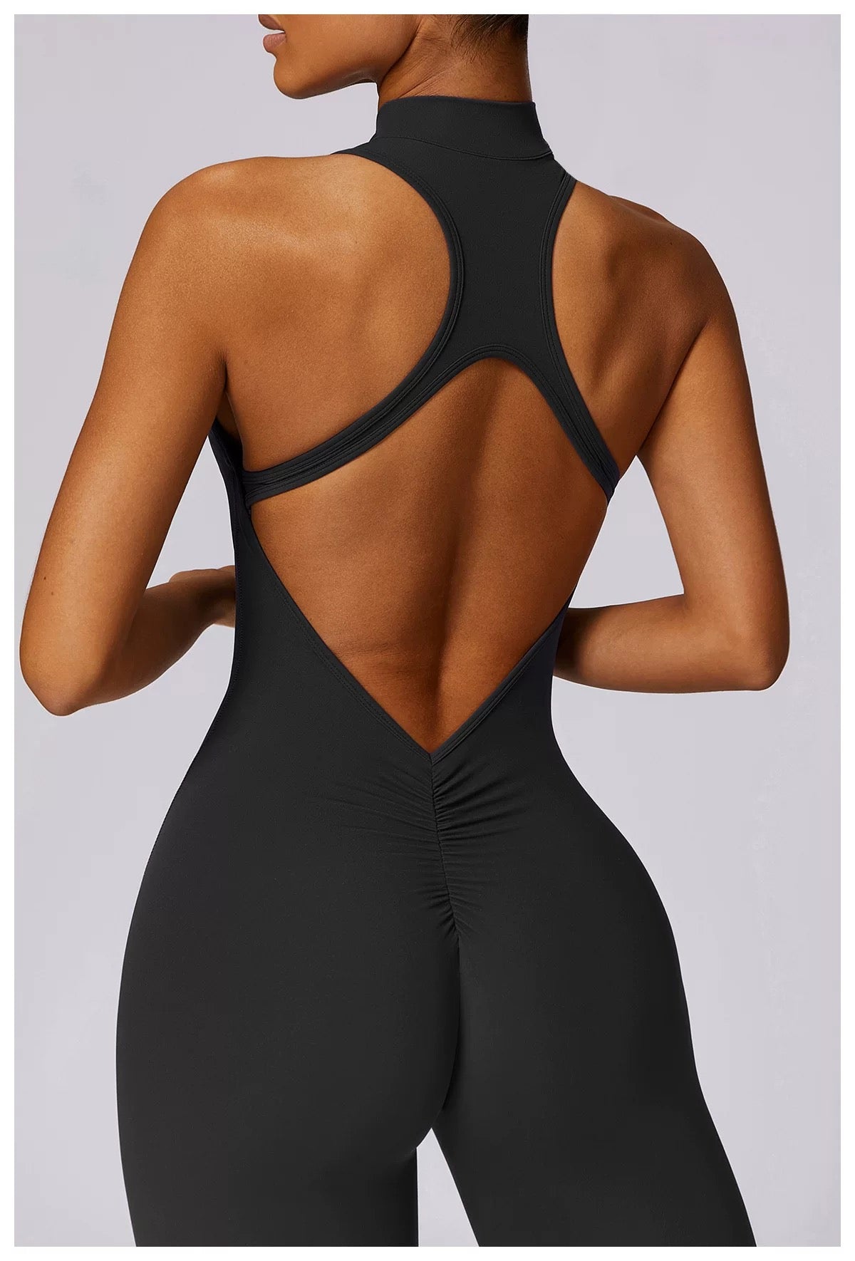Back-off jumpsuit