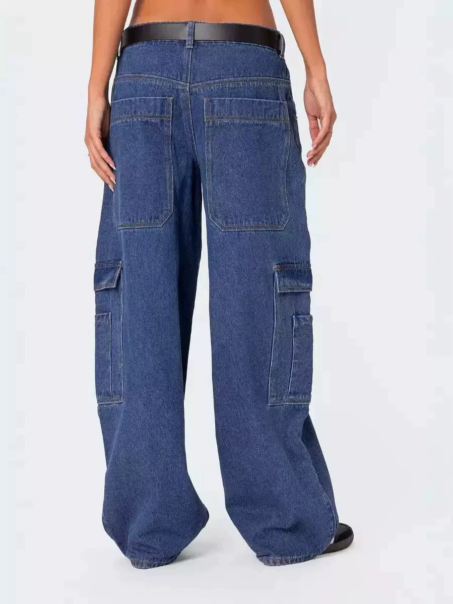 Edikted Baggy low rised jeans