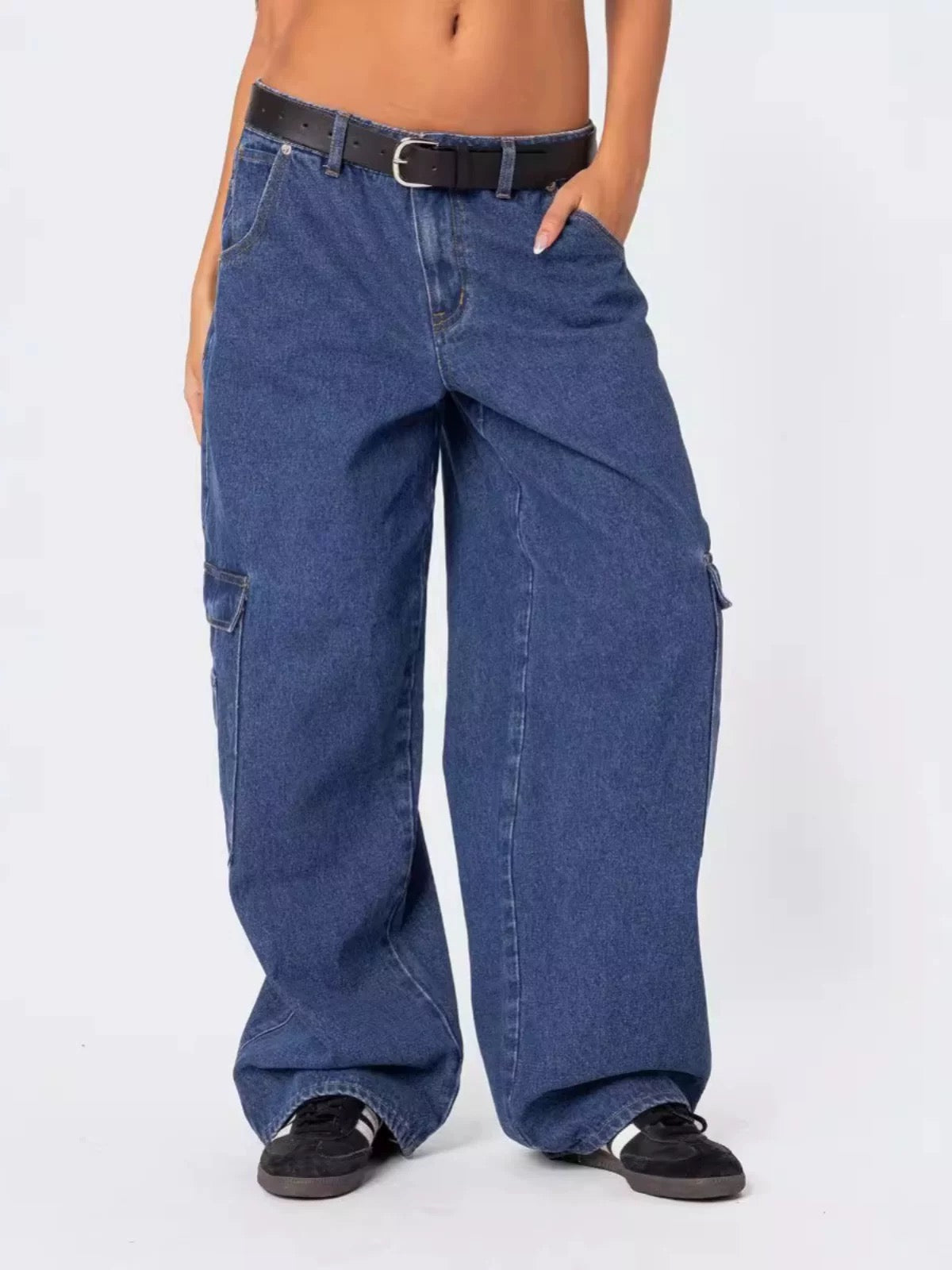 Edikted Baggy low rised jeans