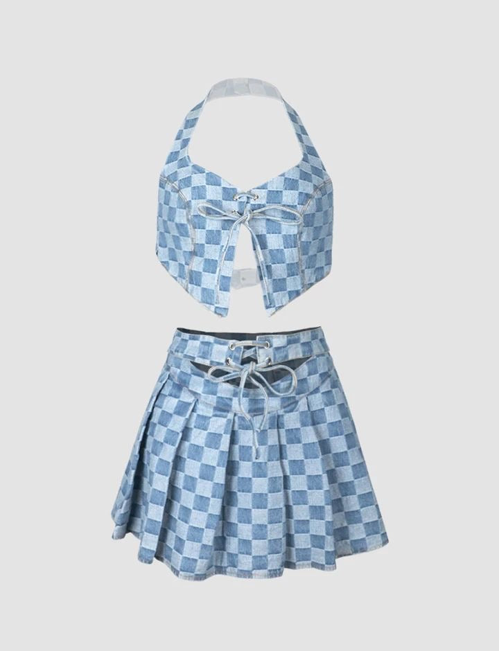 Cube skirt set