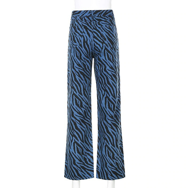 Leo printed high waist