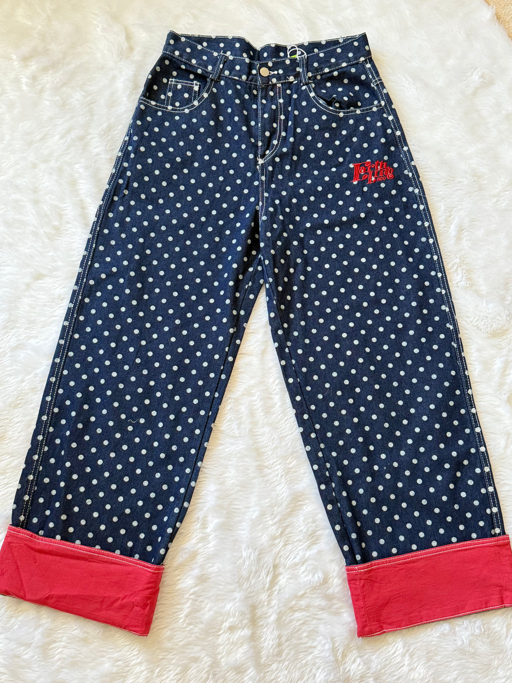 Hello kitty baggy jeans