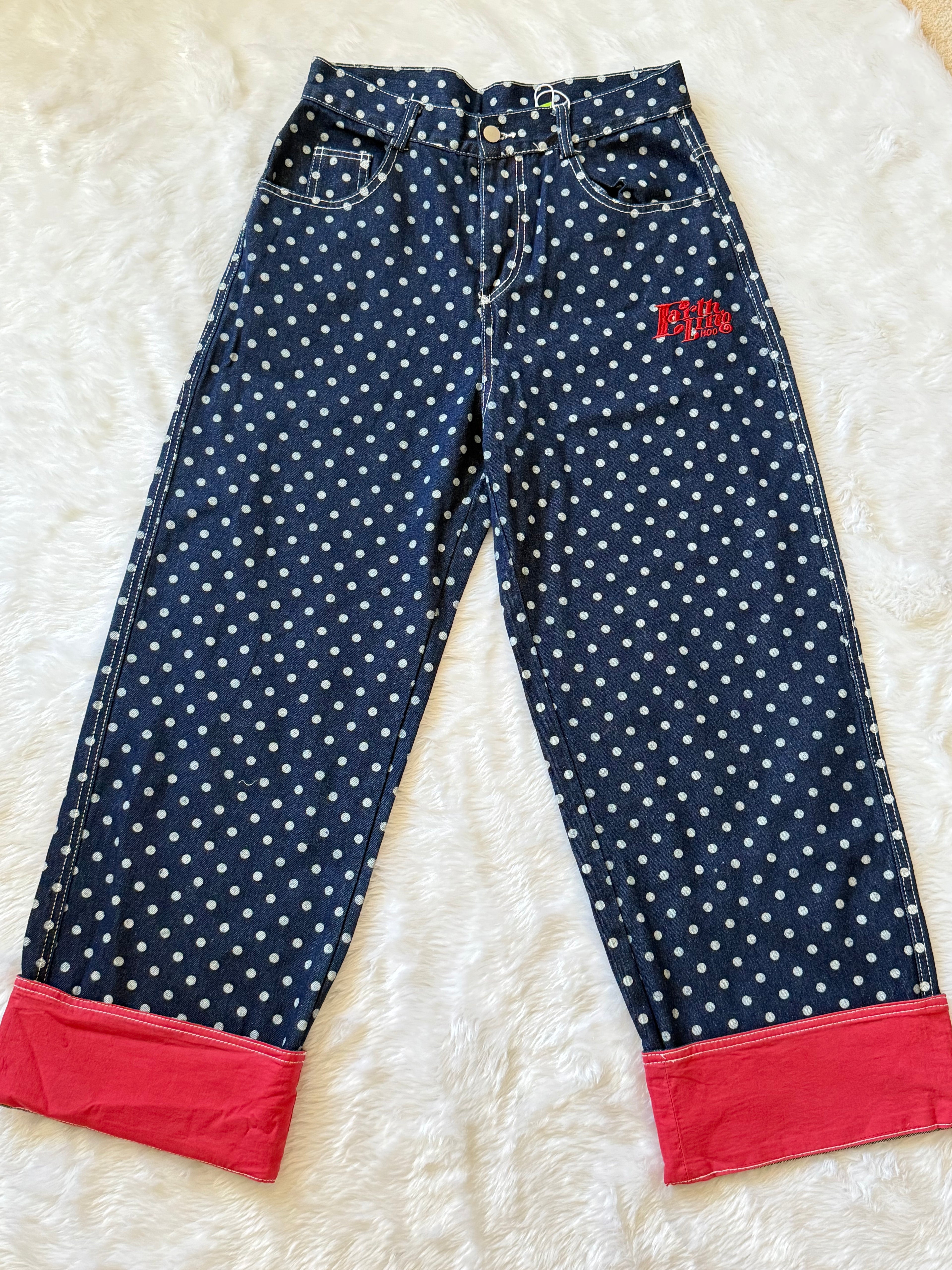 Hello kitty baggy jeans