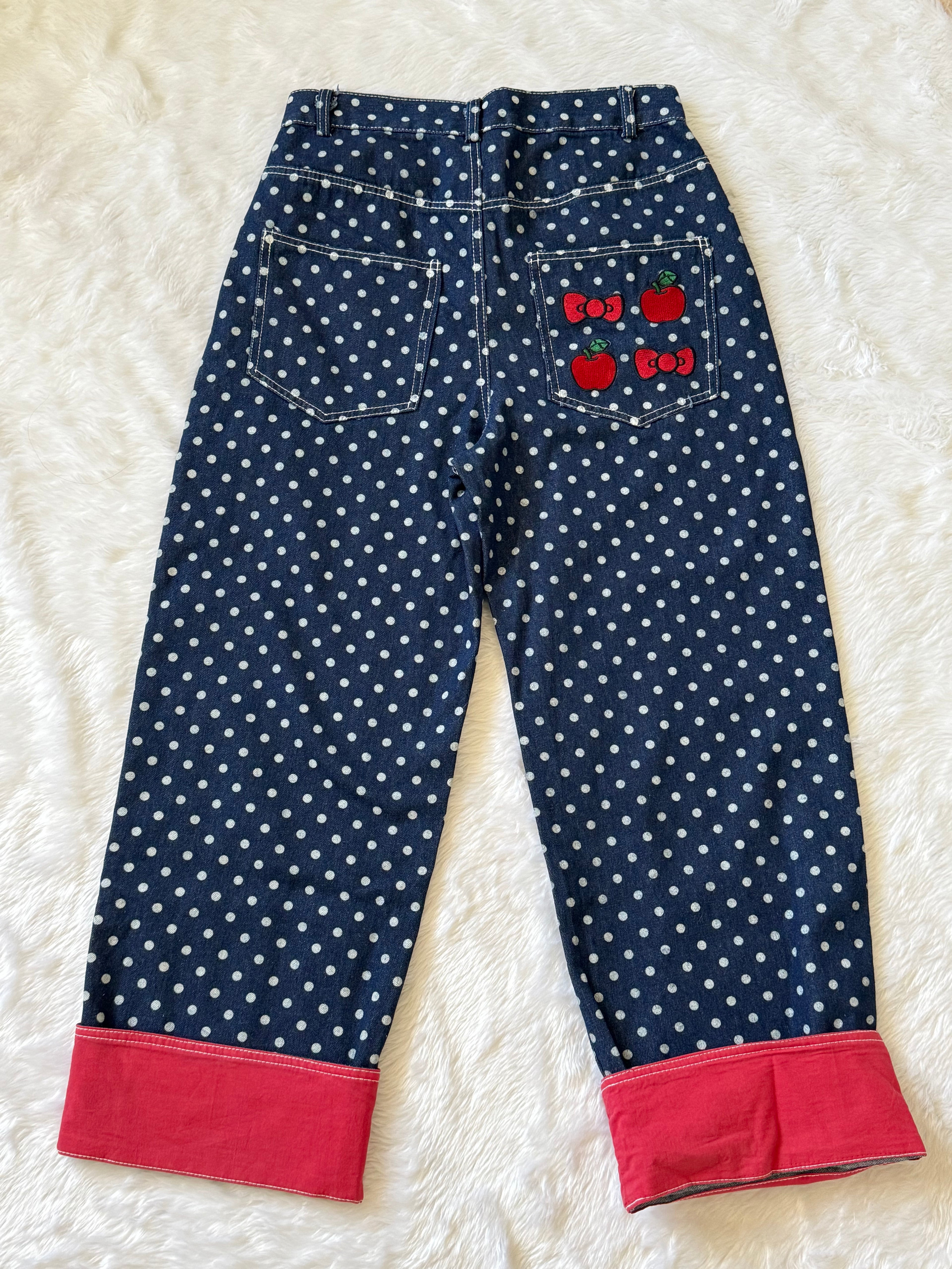 Hello kitty baggy jeans