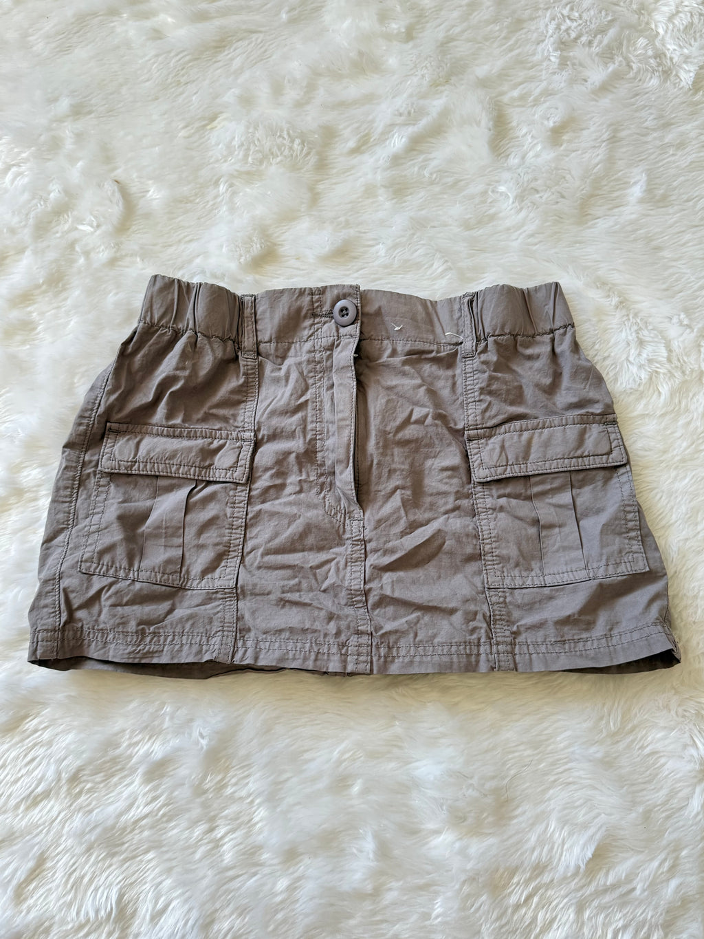 Cargo mini skirt