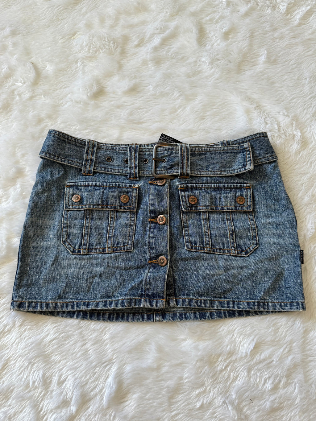 Vintage button skirt