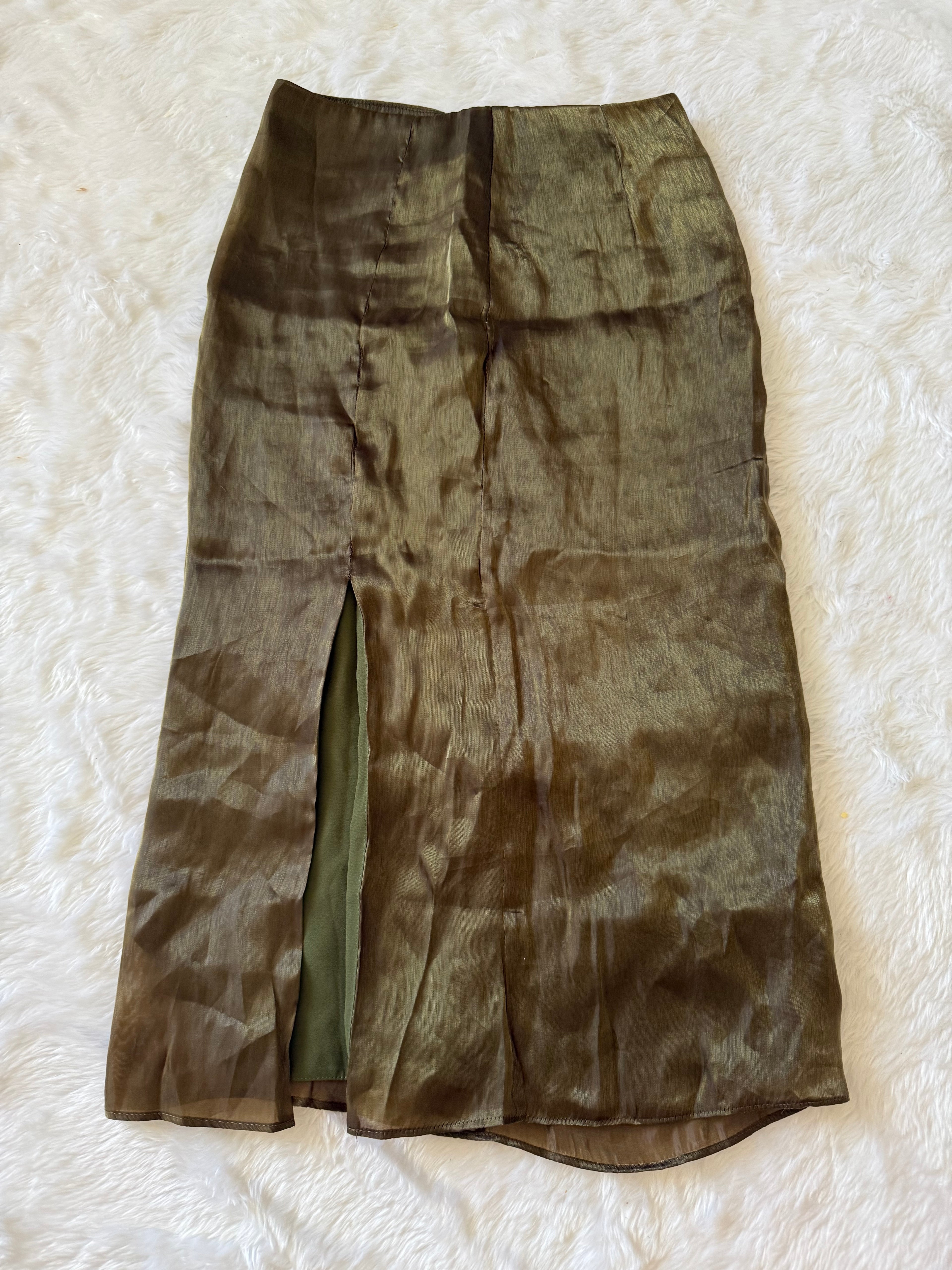 Pleated skirt