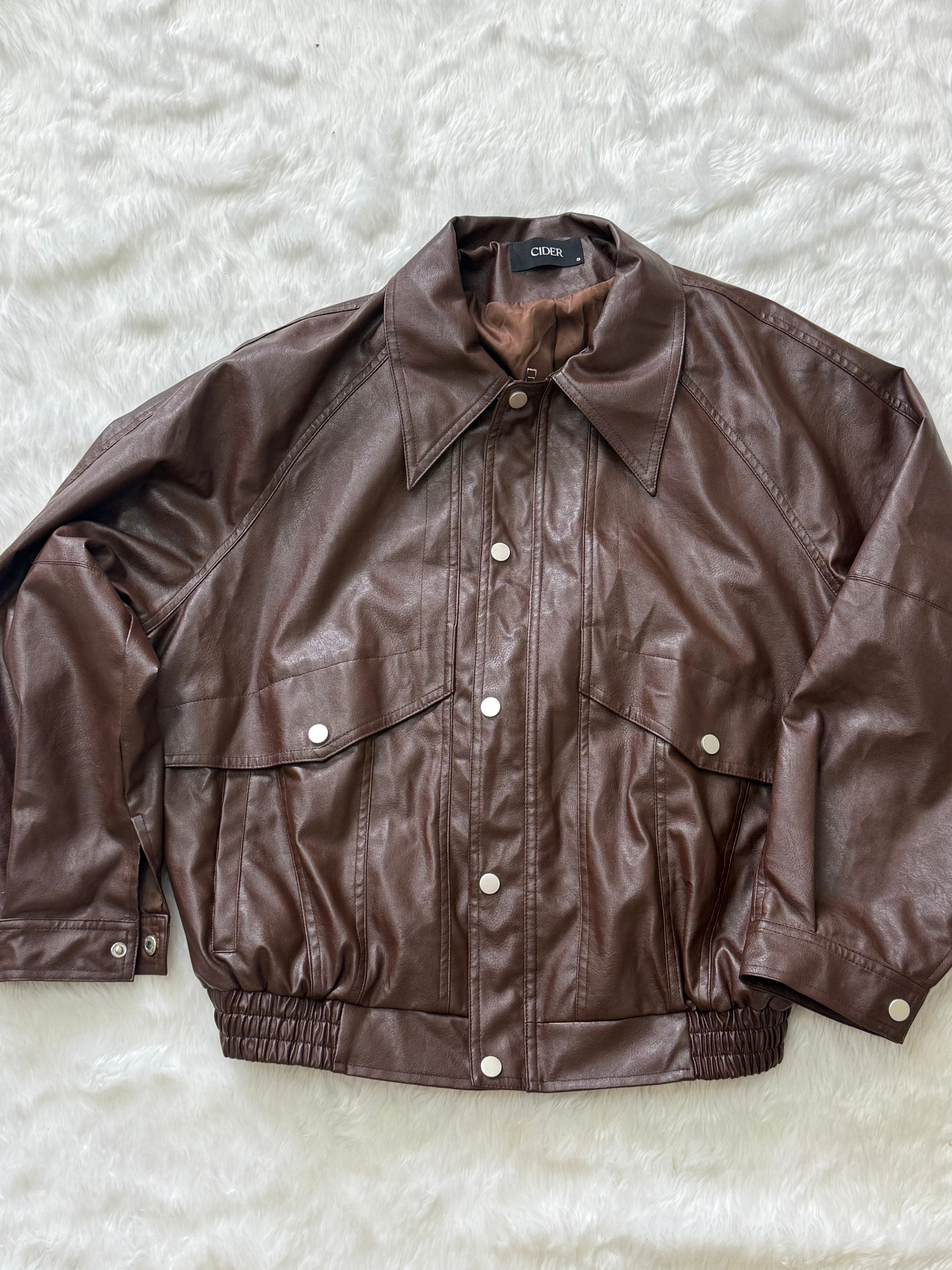 Leather jacket